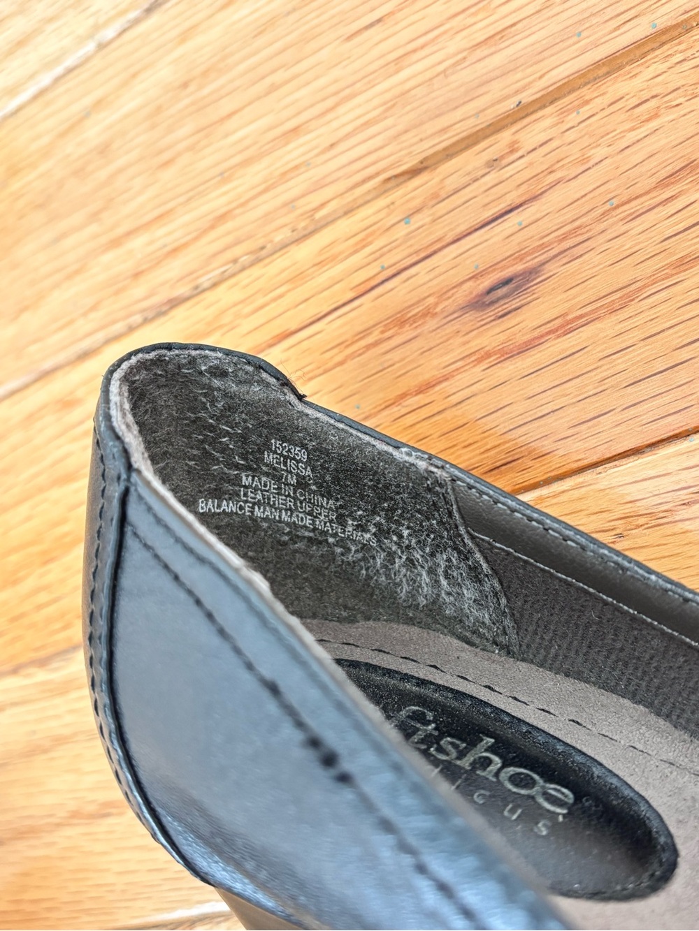 SoftShoe by Medicus Melissa Black Comfort Heels Pumps Women’s 7M Silver Accent - Picture 3 of 13